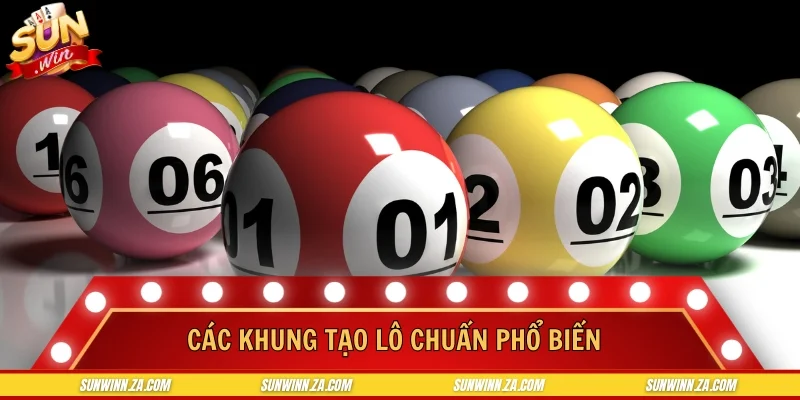 Các khung tạo lô chuẩn phổ biến